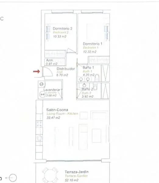 Apartamento de 2 dormitorios en Finestrat, Costa Blanca — foto 20 de 28