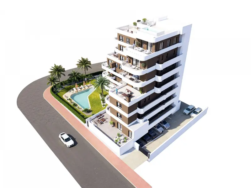 Apartamento de 2 dormitorios en Guardamar del Segura, Costa Blanca — foto 17 de 21