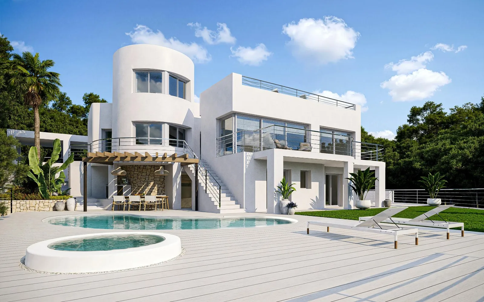 Villa met 4 slaapkamers in Altea, Costa Blanca — foto 1 van 30
