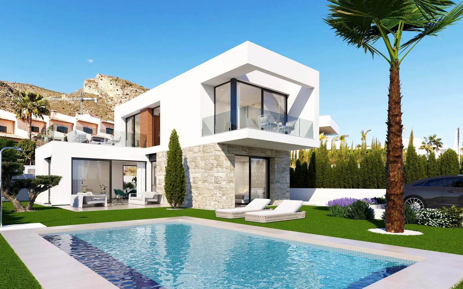 Villa de 3 dormitorios en Finestrat, Costa Blanca — foto 1 de 30