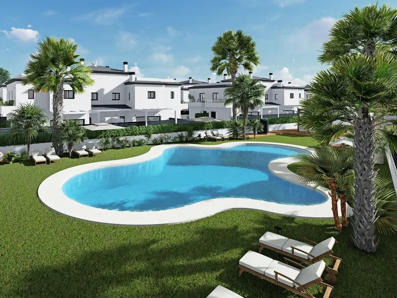Geschakelde woning met 3 slaapkamers in Santa Pola, Costa Blanca — foto 5 van 13