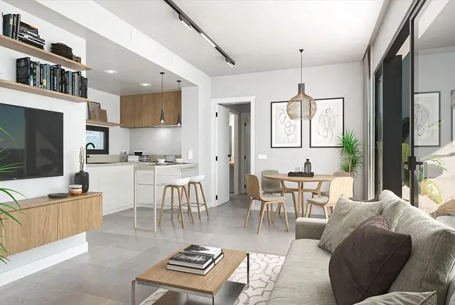 Apartamento de 2 dormitorios en Benidorm, Costa Blanca — foto 6 de 10