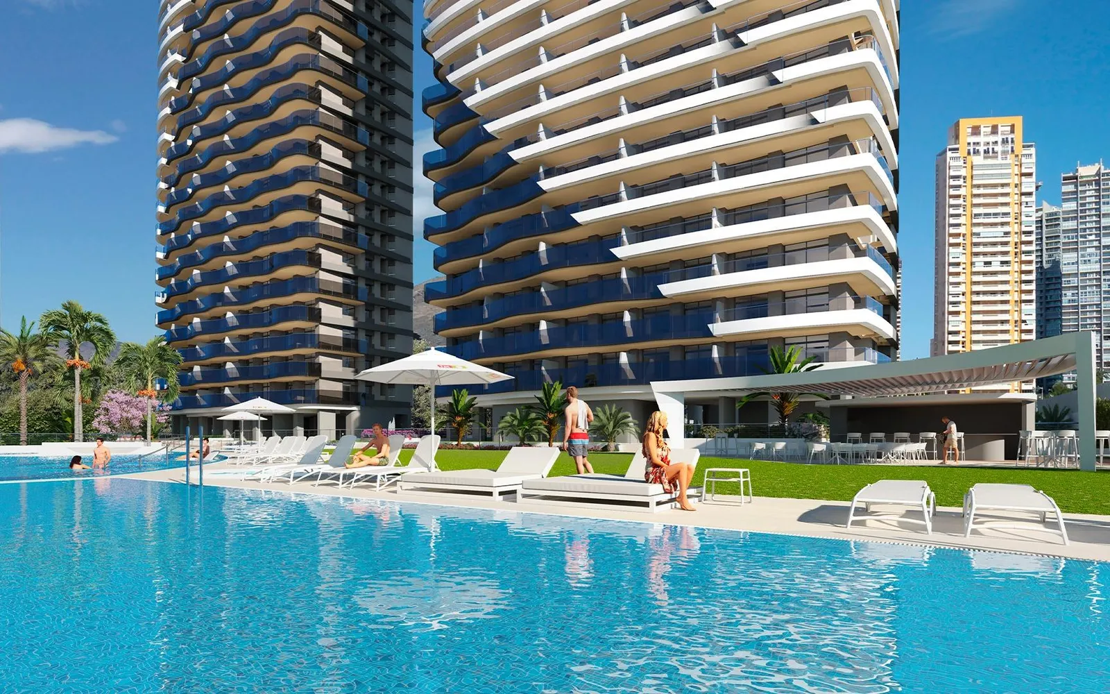 Апартаменти з 1 спальнями у Benidorm, Коста-Бланка — фото 1 з 16