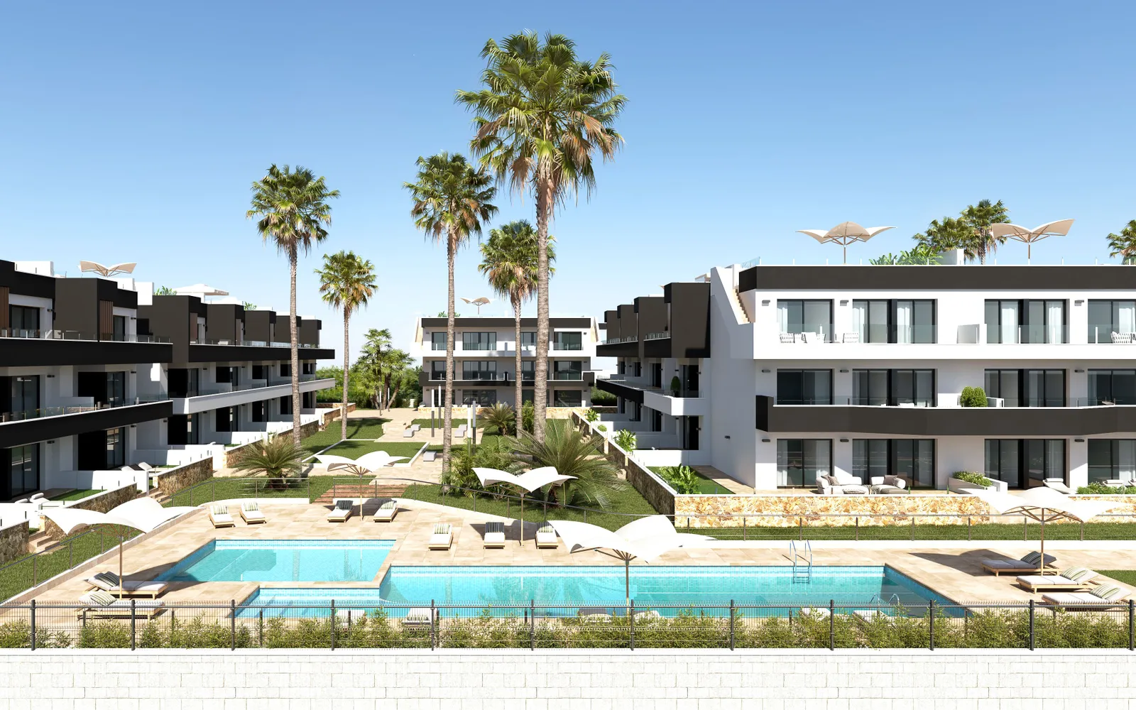 Wohnung mit 2 Schlafzimmern in Pilar de la Horadada, Costa Blanca — Foto 1 von 1
