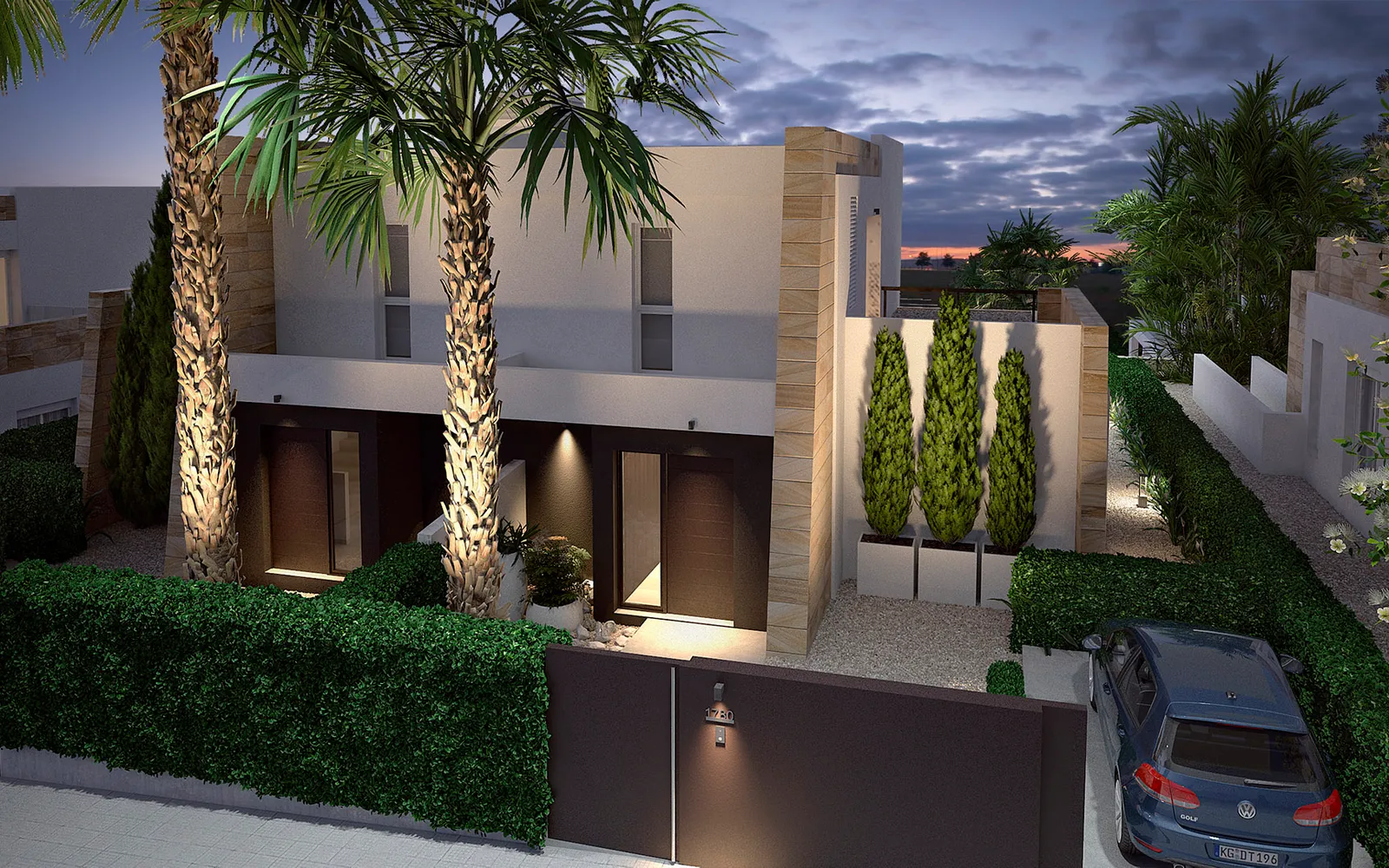 Reihenhaus mit 3 Schlafzimmern in Algorfa, Costa Blanca — Foto 1 von 1