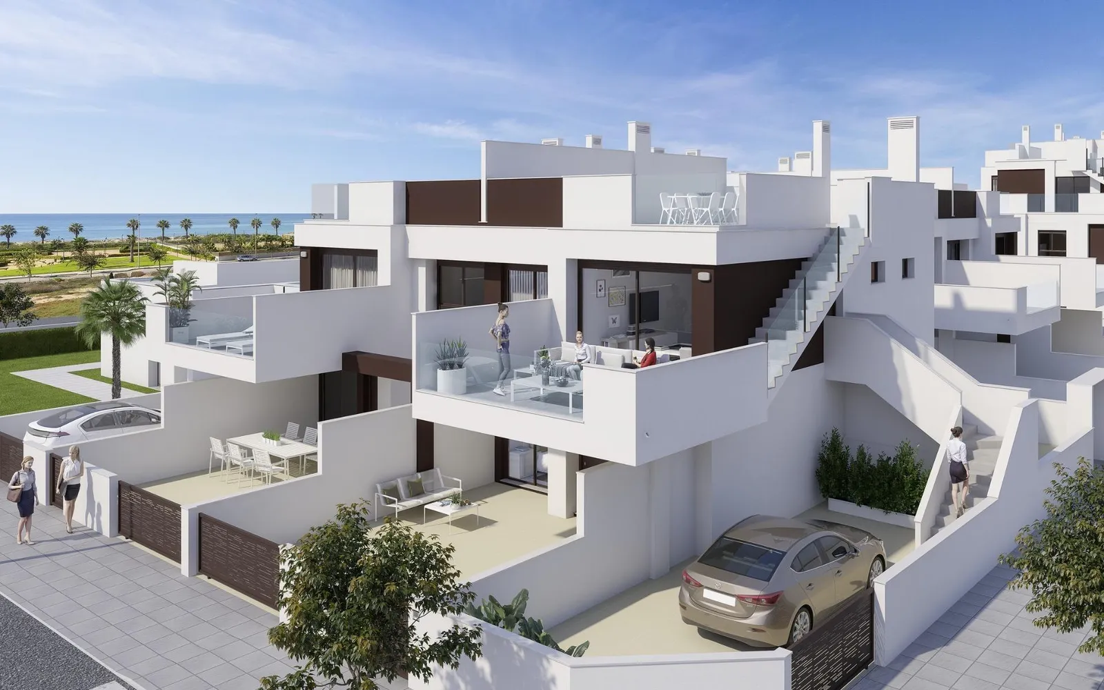 Bungalow planta baja de 2 dormitorios en Pilar de la Horadada, Costa Blanca — foto 1 de 1