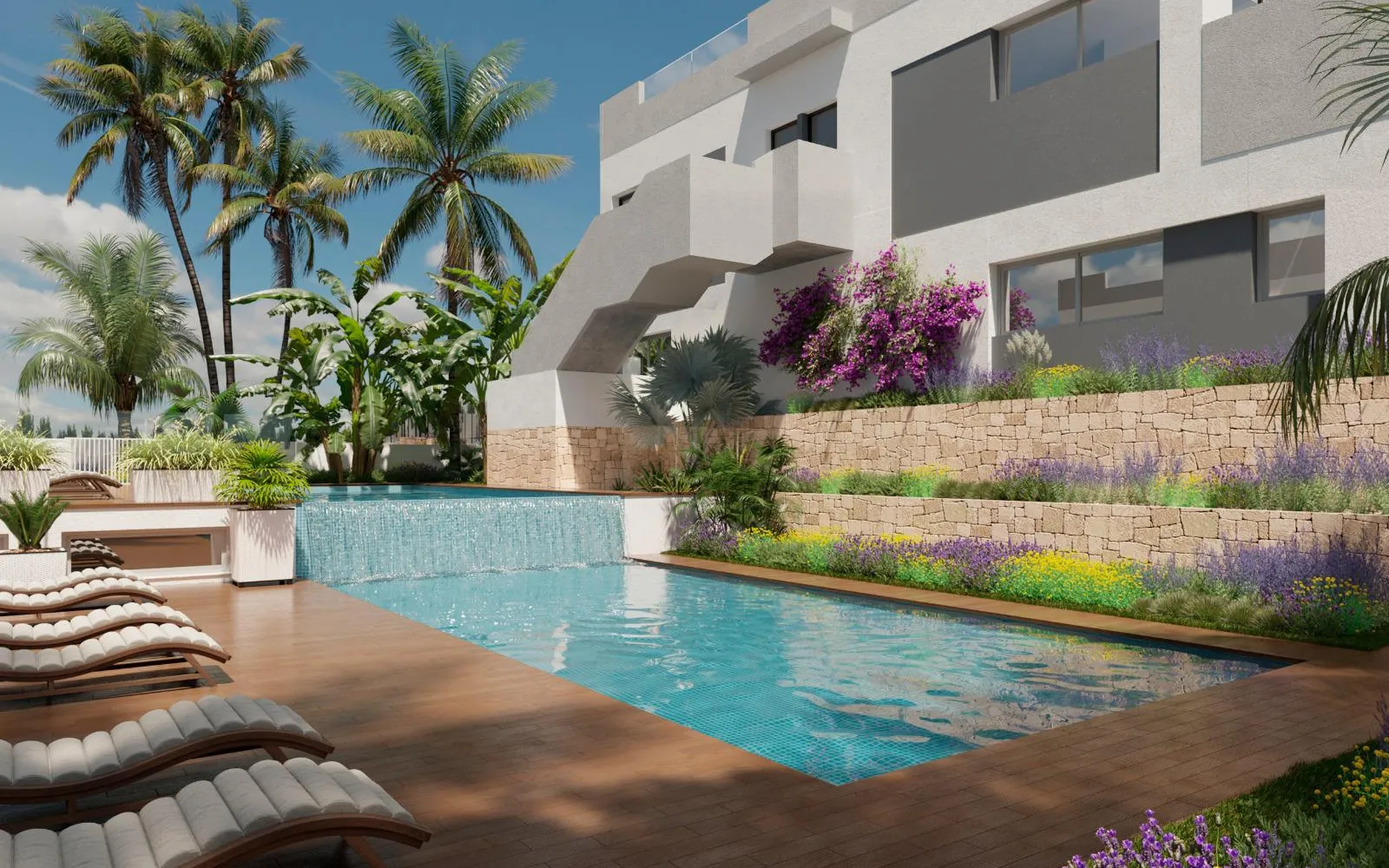 Bungalow Erdgeschoss mit 3 Schlafzimmern in Torrevieja, Costa Blanca — Foto 1 von 1