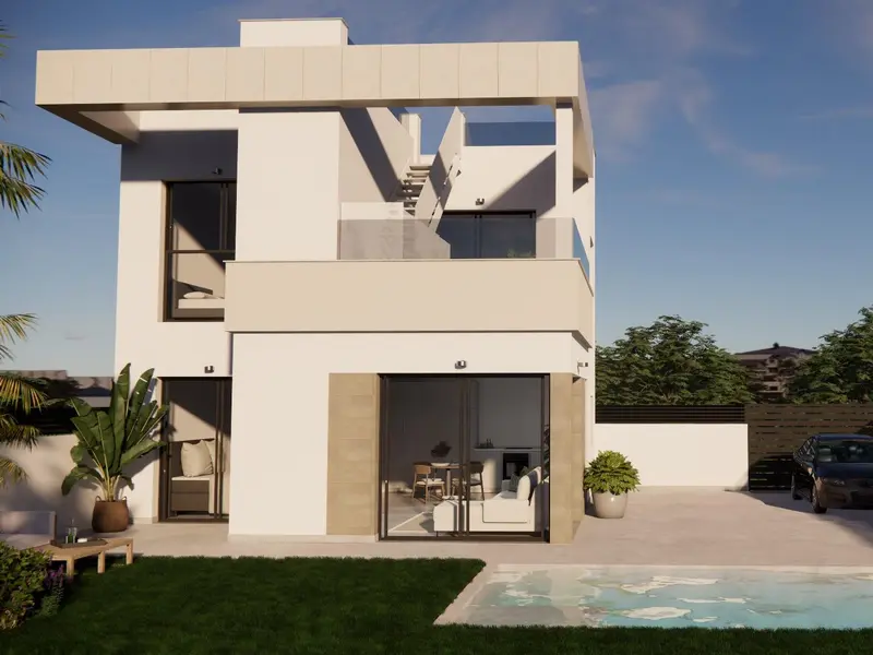 Villa de 3 dormitorios en Orihuela, Costa Blanca — foto 18 de 25