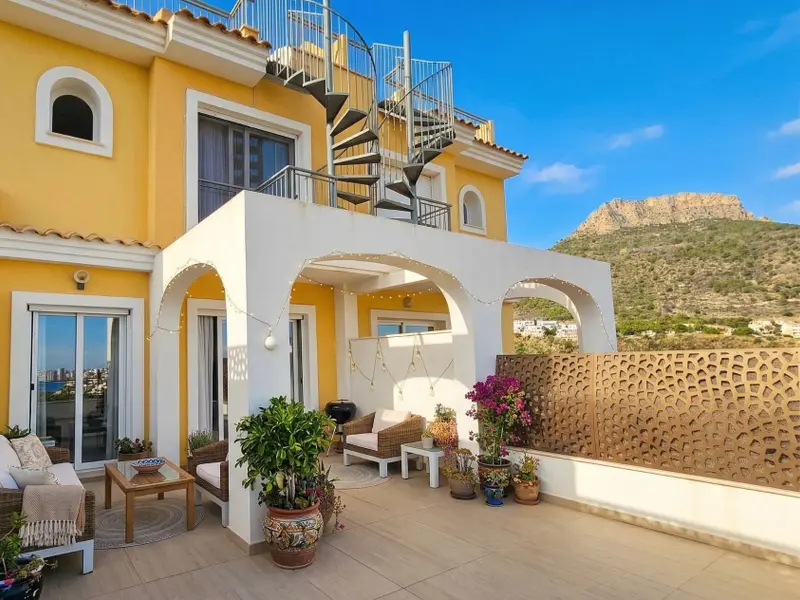 Bungalow mit 3 Schlafzimmern in Calpe, Costa Blanca — Foto 1 von 30
