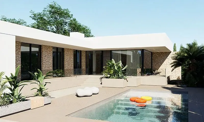 Chalet independiente en El Chaparral, Costa Blanca