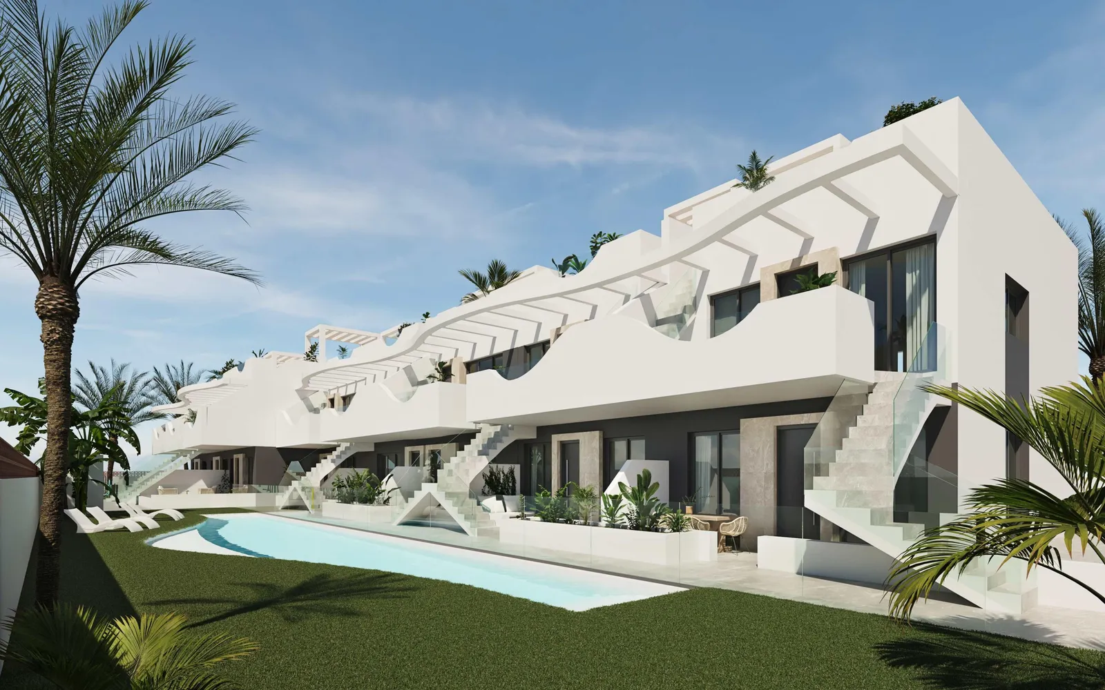 Bungalow de 2 dormitorios en Pilar de la Horadada, Costa Blanca — foto 1 de 7