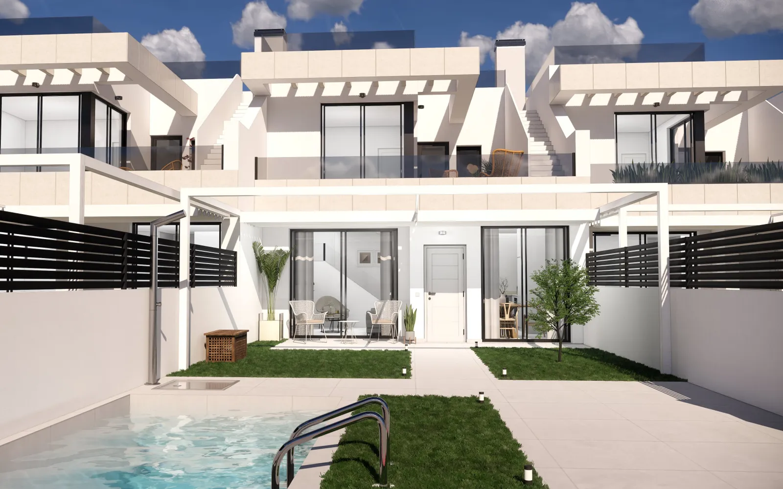 Reihenhaus mit 3 Schlafzimmern in Rojales, Costa Blanca — Foto 1 von 1