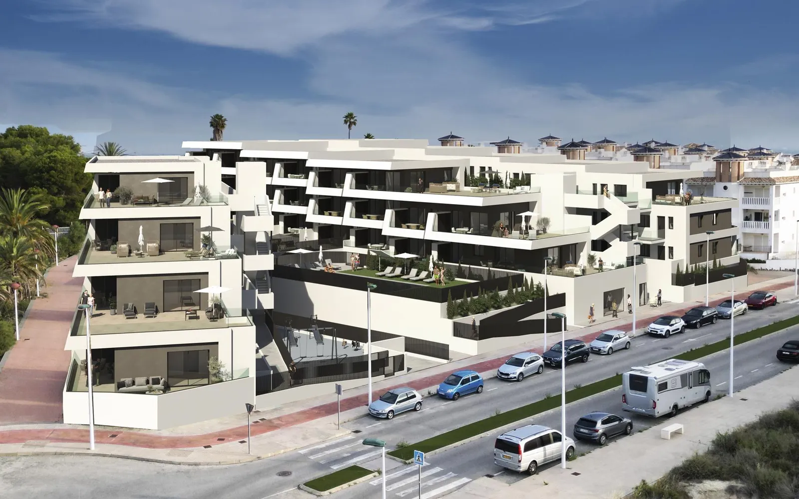 Penthouse mit 2 Schlafzimmern in San Fulgencio, Costa Blanca — Foto 1 von 13