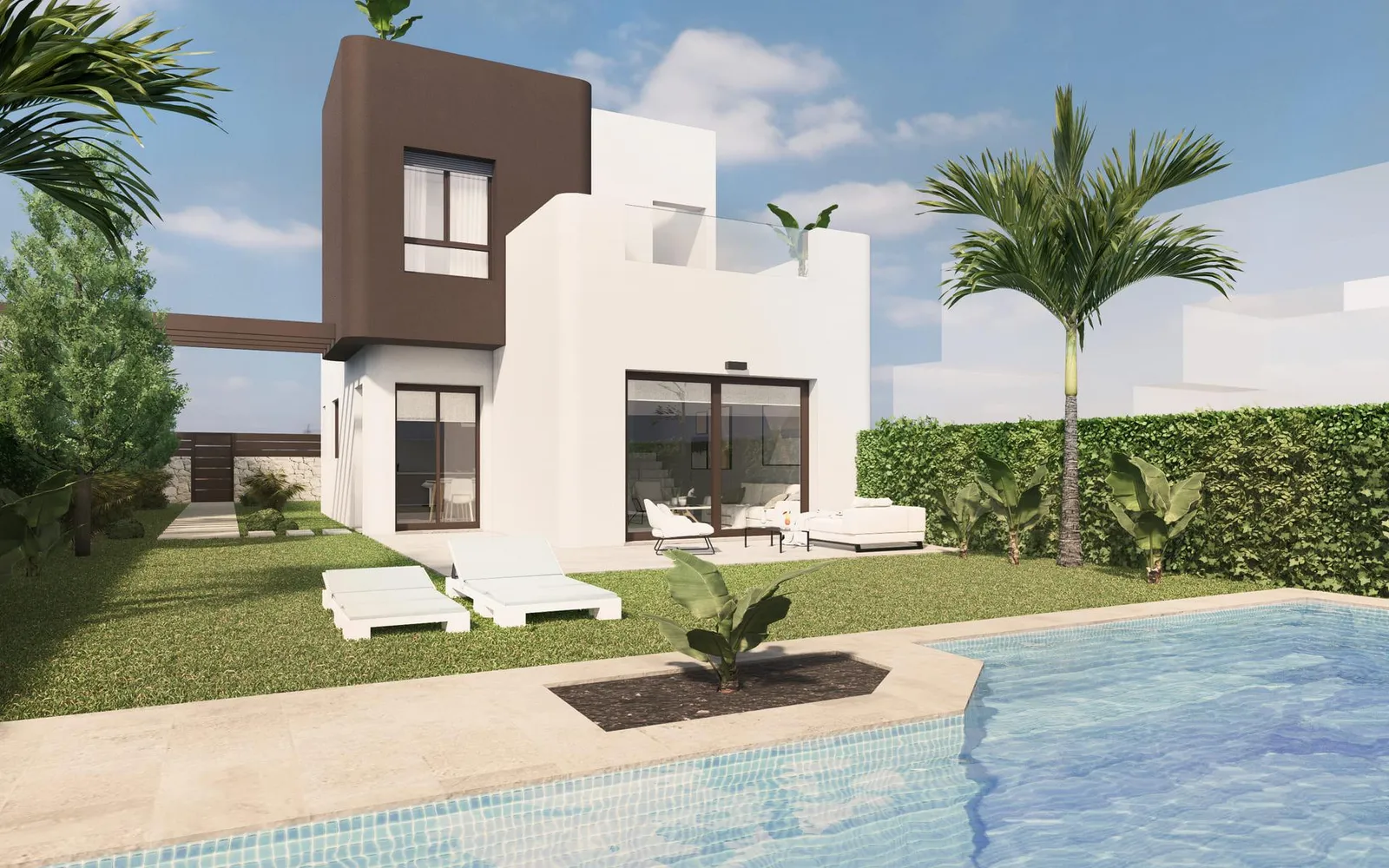 Villa met 3 slaapkamers in Pilar de la Horadada, Costa Blanca — foto 1 van 6