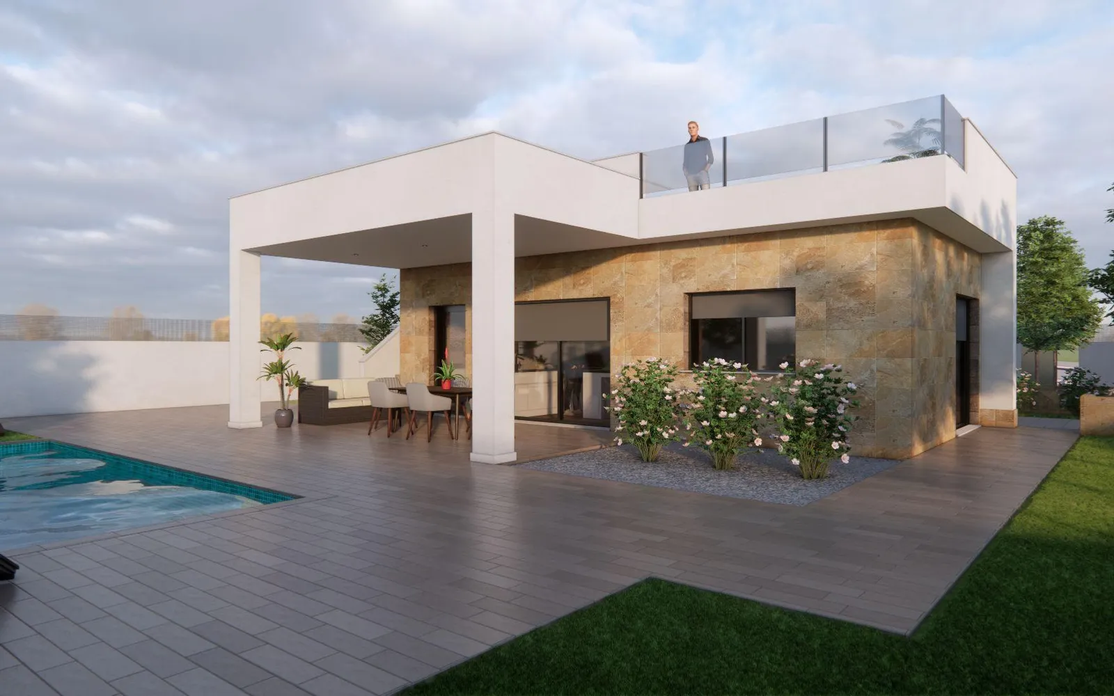 Villa de 3 dormitorios en Jacarilla, Costa Blanca — foto 1 de 13