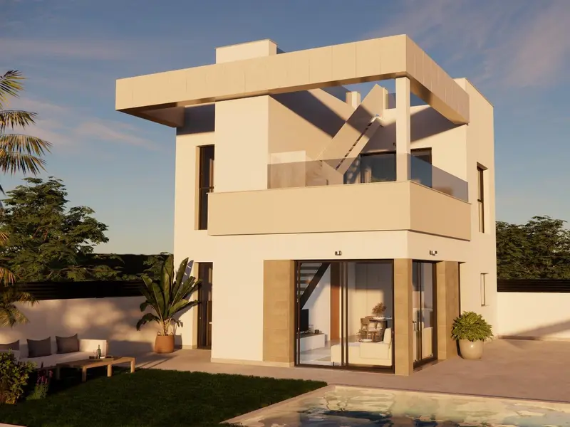 Villa de 3 dormitorios en Orihuela, Costa Blanca — foto 19 de 25