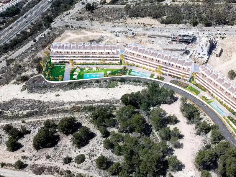 Wohnung mit 2 Schlafzimmern in Finestrat, Costa Blanca — Foto 16 von 30