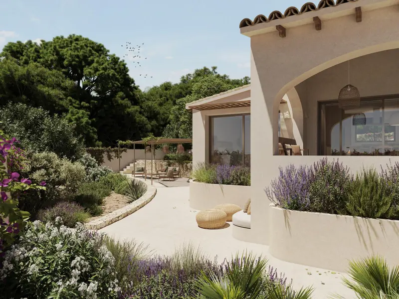 Villa de 3 dormitorios en Benissa, Costa Blanca — foto 18 de 19