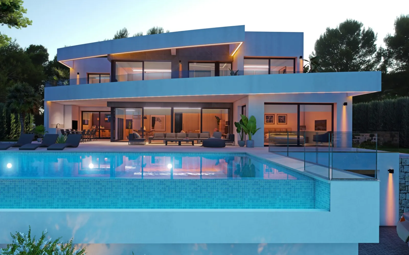 Villa mit 4 Schlafzimmern in Teulada, Costa Blanca — Foto 1 von 1