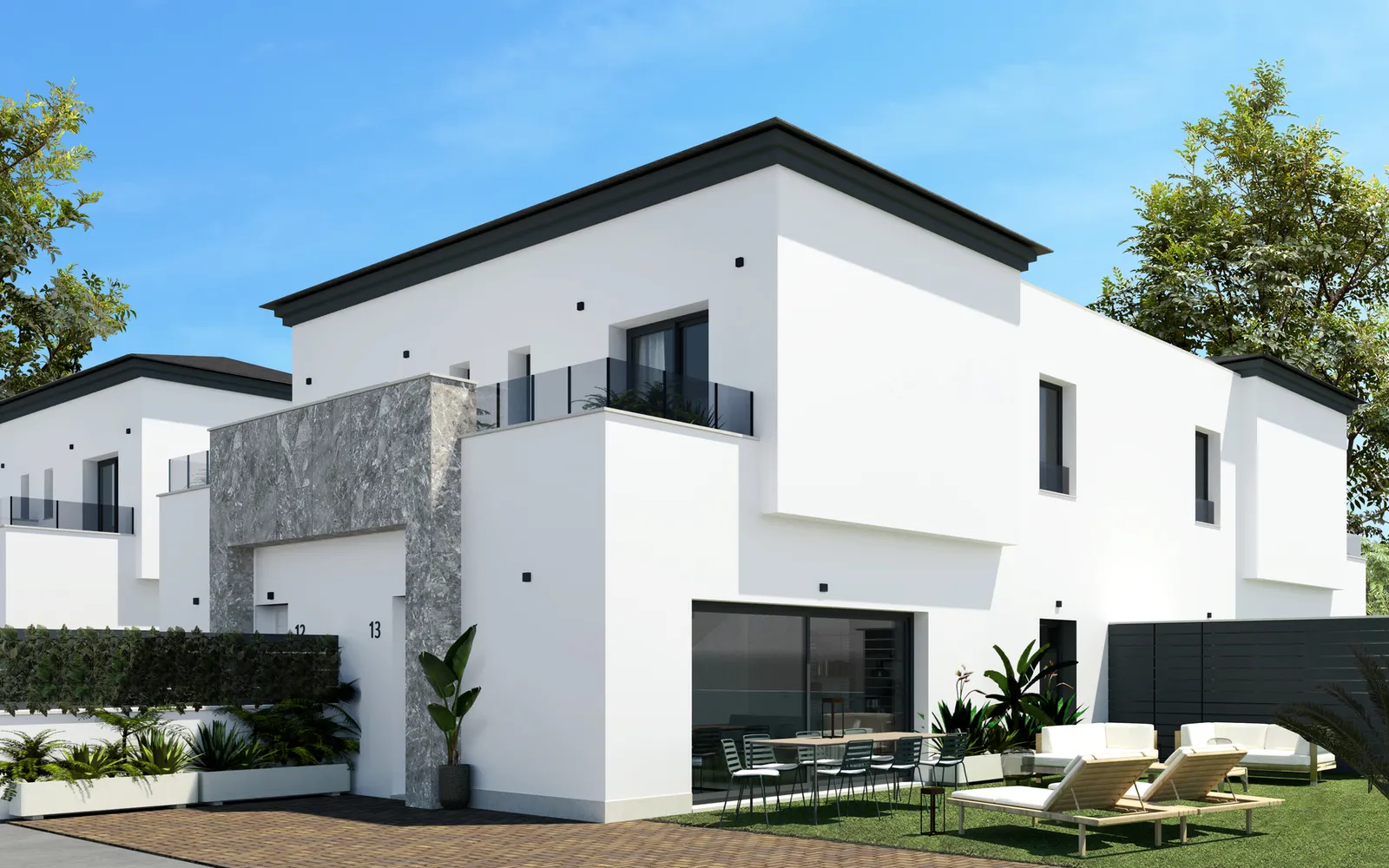 Reihenhaus mit 3 Schlafzimmern in Santa Pola, Costa Blanca — Foto 1 von 1