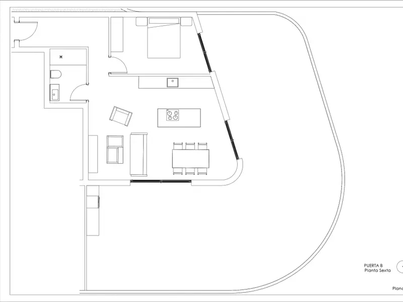 Apartamento de 1 dormitorios en Calpe, Costa Blanca — foto 22 de 22