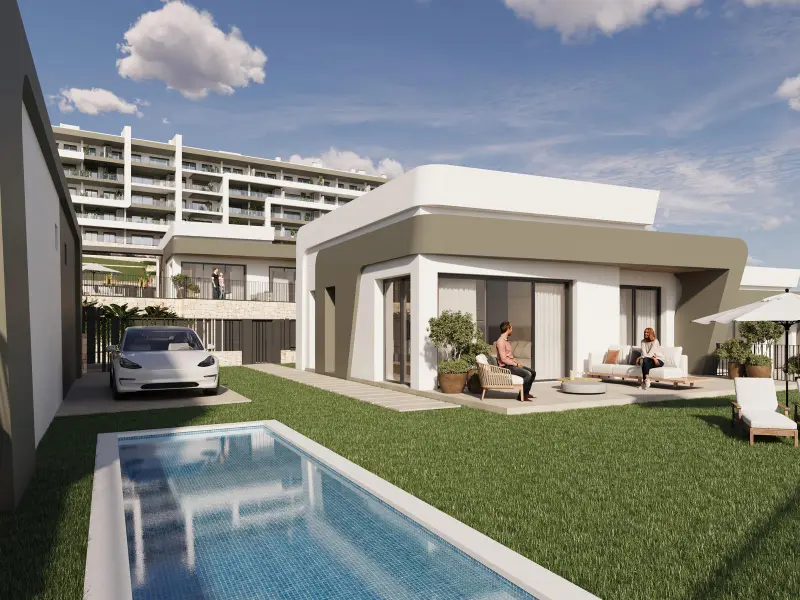 Villa de 3 dormitorios en Mutxamel, Costa Blanca — foto 26 de 28