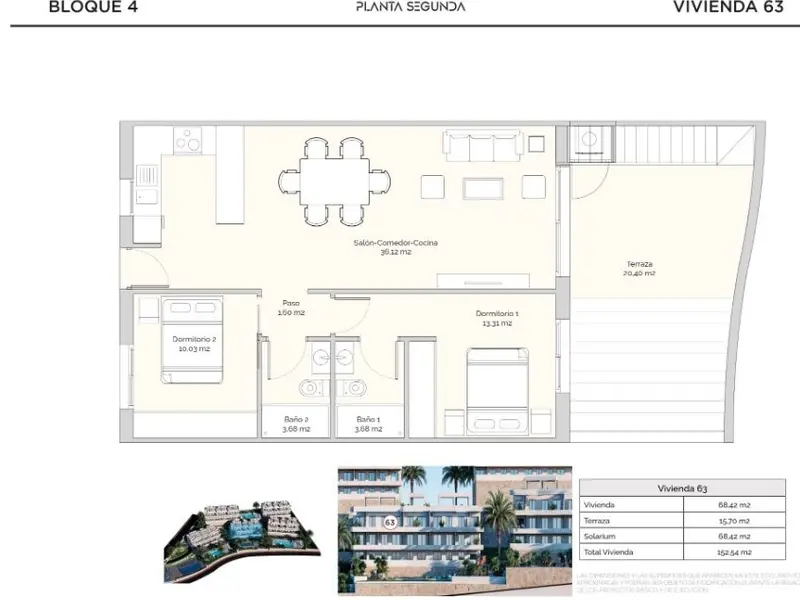 بنتهاوس de 2 dormitorios en Finestrat, Costa Blanca — صورة 30 من 30