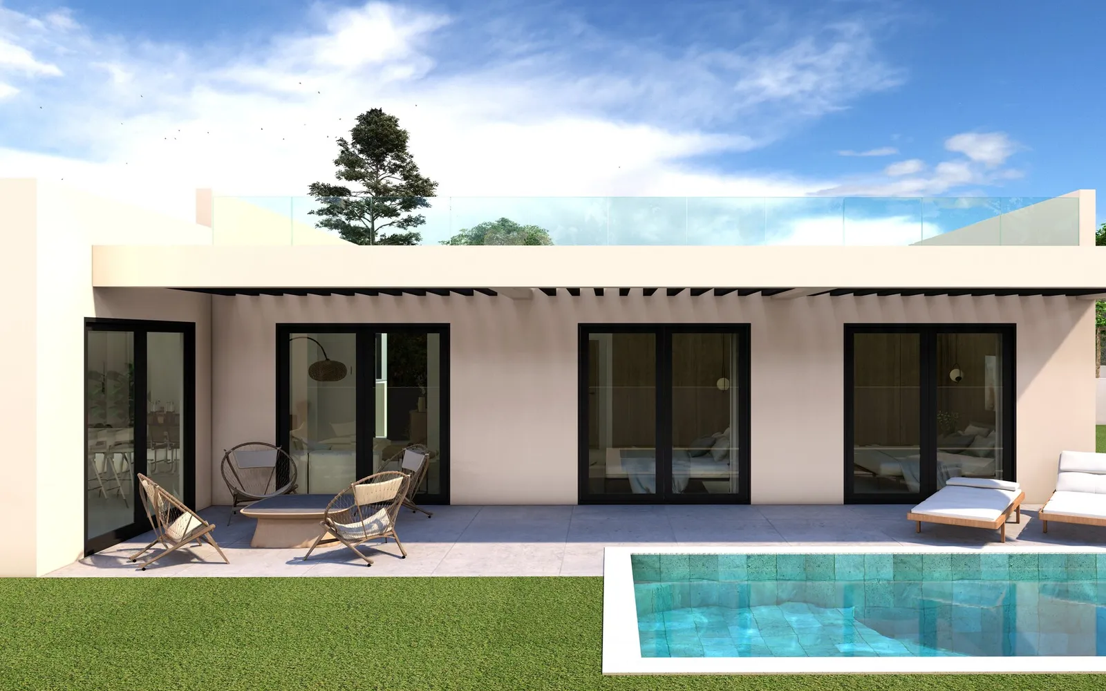 Chalet independiente de 4 dormitorios en Finestrat, Costa Blanca — foto 1 de 1
