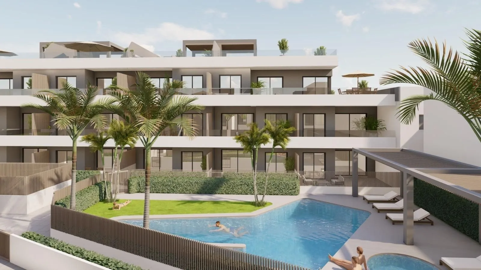 Penthouse mit 3 Schlafzimmern in Pilar de la Horadada, Costa Blanca — Foto 1 von 28