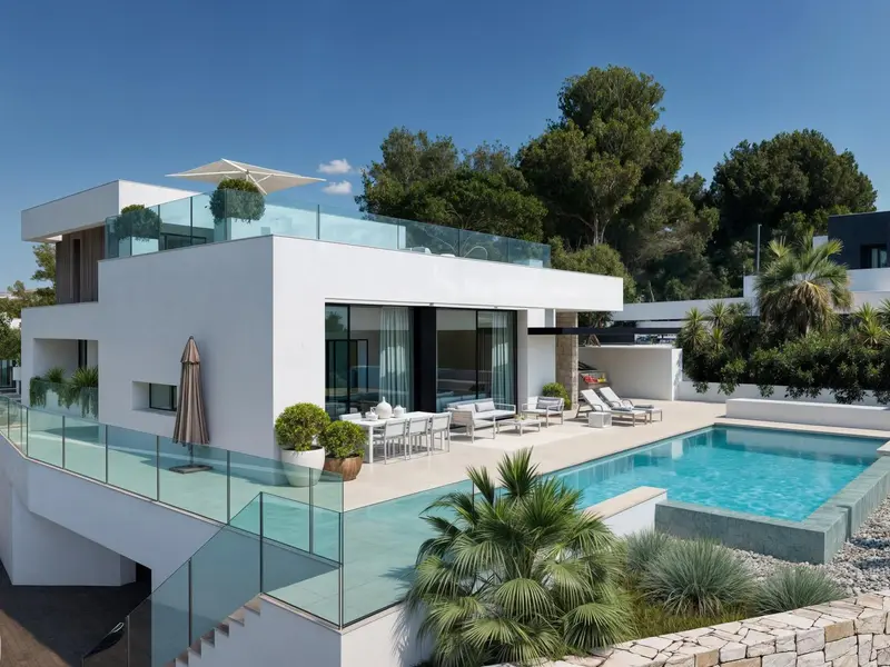 Villa met 4 slaapkamers in Moraira, Costa Blanca — foto 2 van 17