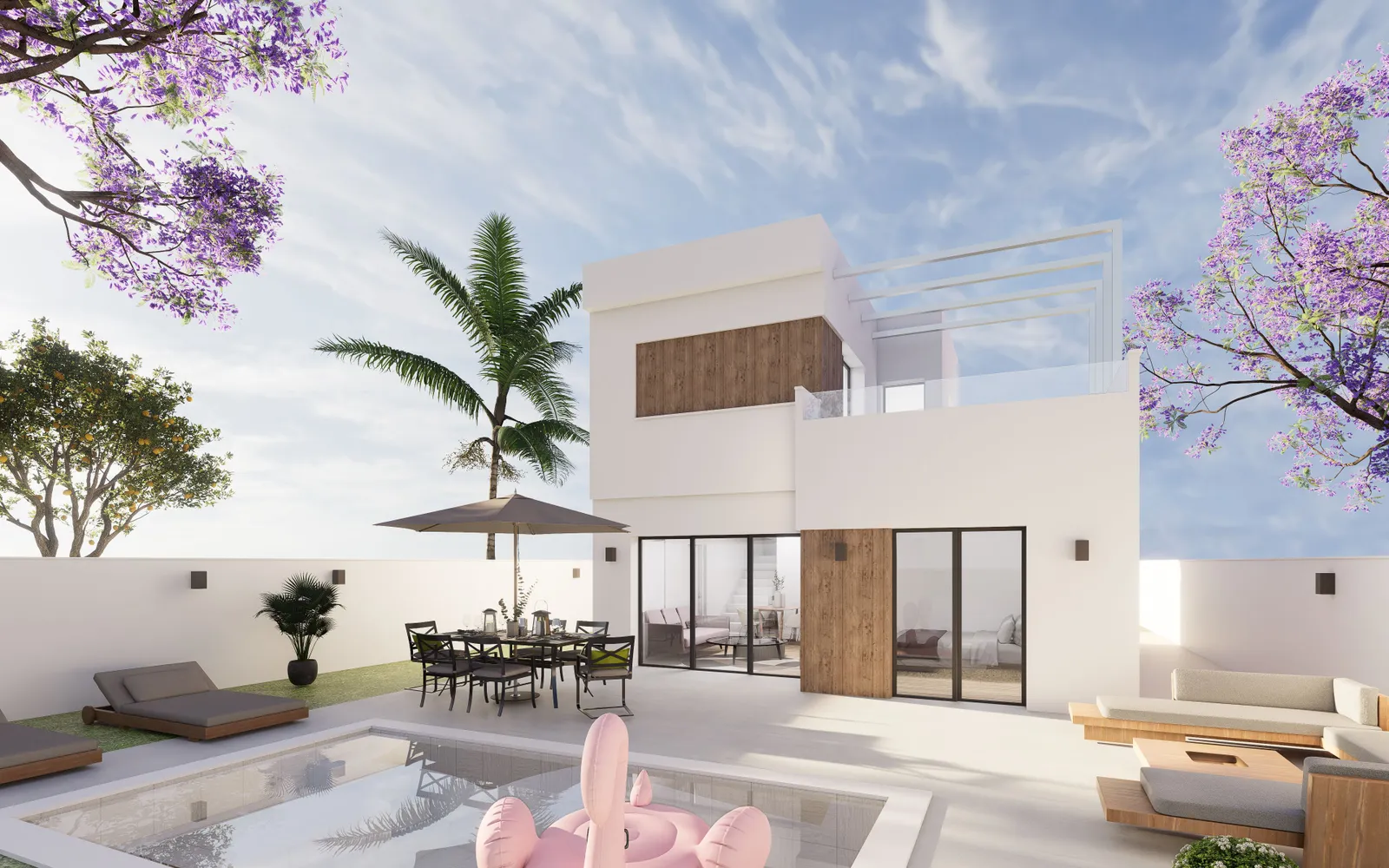 Chalet independiente de 3 dormitorios en Rojales, Costa Blanca — foto 1 de 1