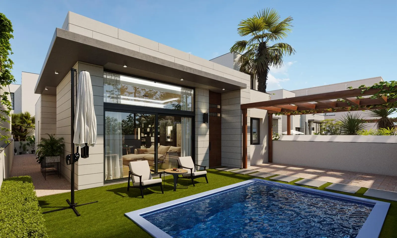 Villa met 3 slaapkamers in Pilar de la Horadada, Costa Blanca — foto 1 van 30