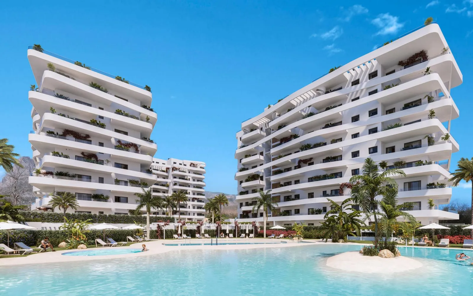 Apartamento de 2 dormitorios en Villajoyosa, Costa Blanca — foto 1 de 19