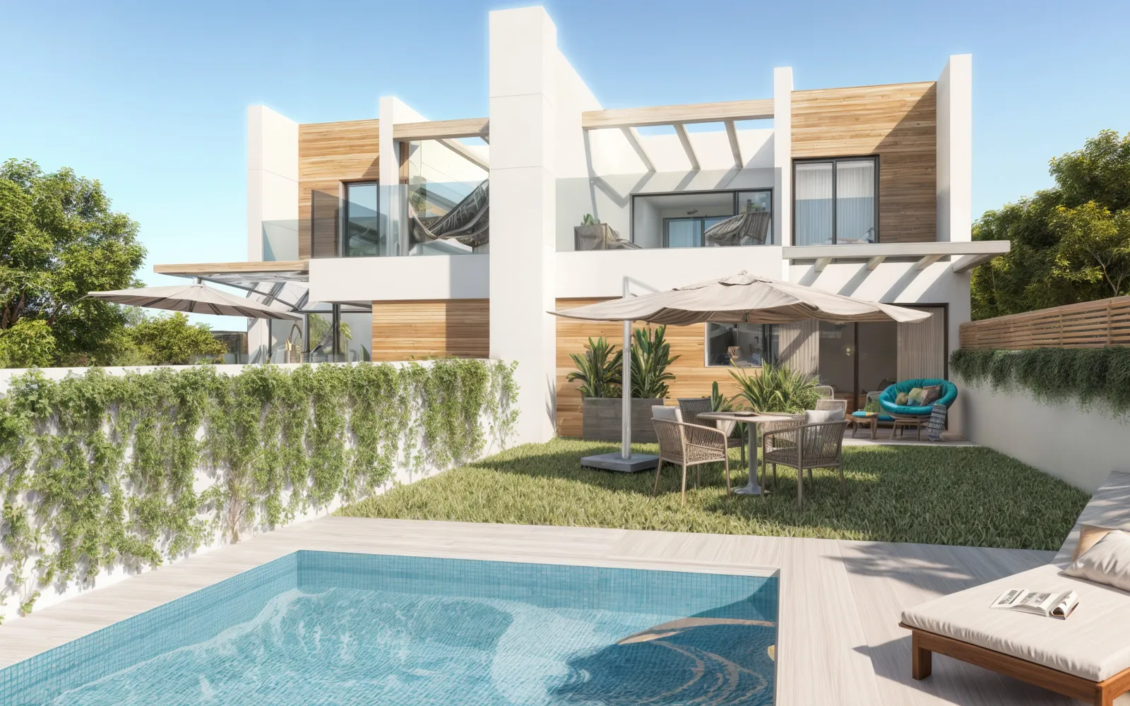 Reihenhaus mit 3 Schlafzimmern in Alfaz del Pi, Costa Blanca — Foto 1 von 1