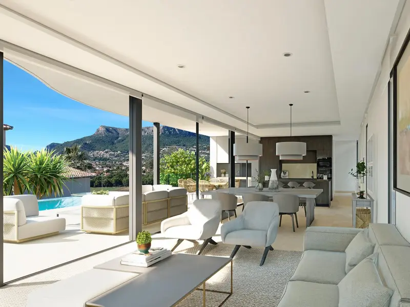 Villa de 3 dormitorios en Calpe, Costa Blanca — foto 6 de 22