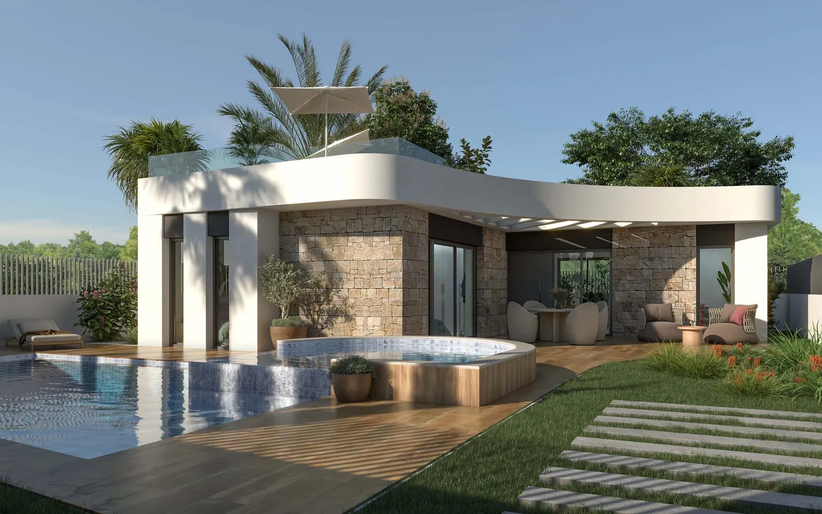 Freistehende Villa mit 3 Schlafzimmern in Los Montesinos, Costa Blanca — Foto 1 von 1
