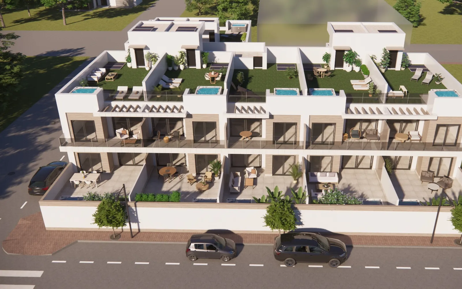 Bungalow Erdgeschoss mit 2 Schlafzimmern in Rojales, Costa Blanca — Foto 1 von 1
