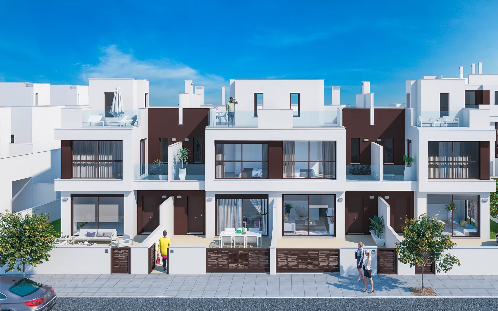 Terraced house with 3 bedrooms in Pilar de la Horadada, Costa Blanca — photo 1 of 1