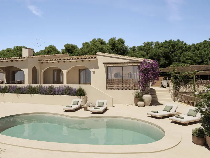 Villa de 3 dormitorios en Benissa, Costa Blanca — foto 3 de 19