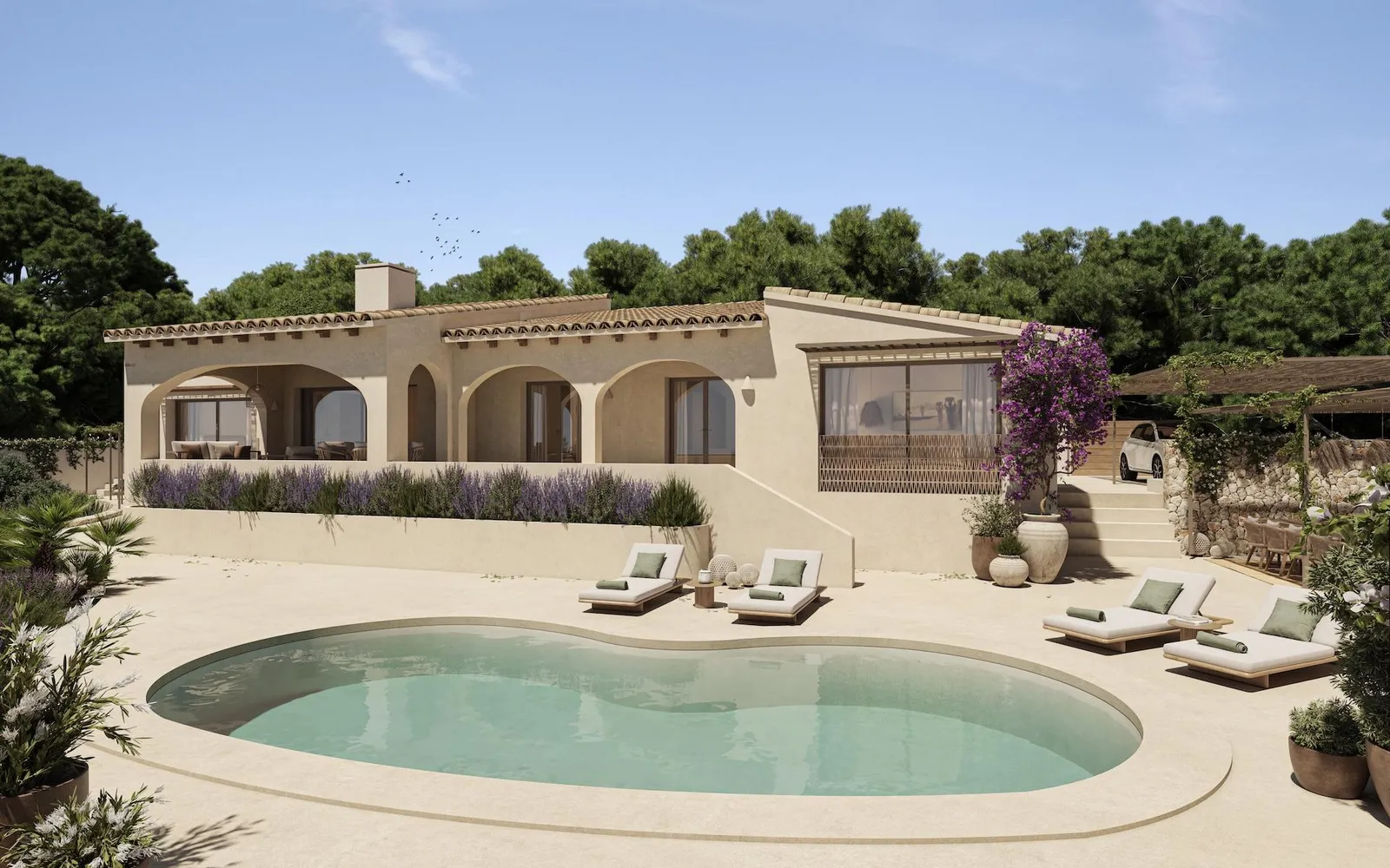 Villa de 3 dormitorios en Benissa, Costa Blanca — foto 1 de 19