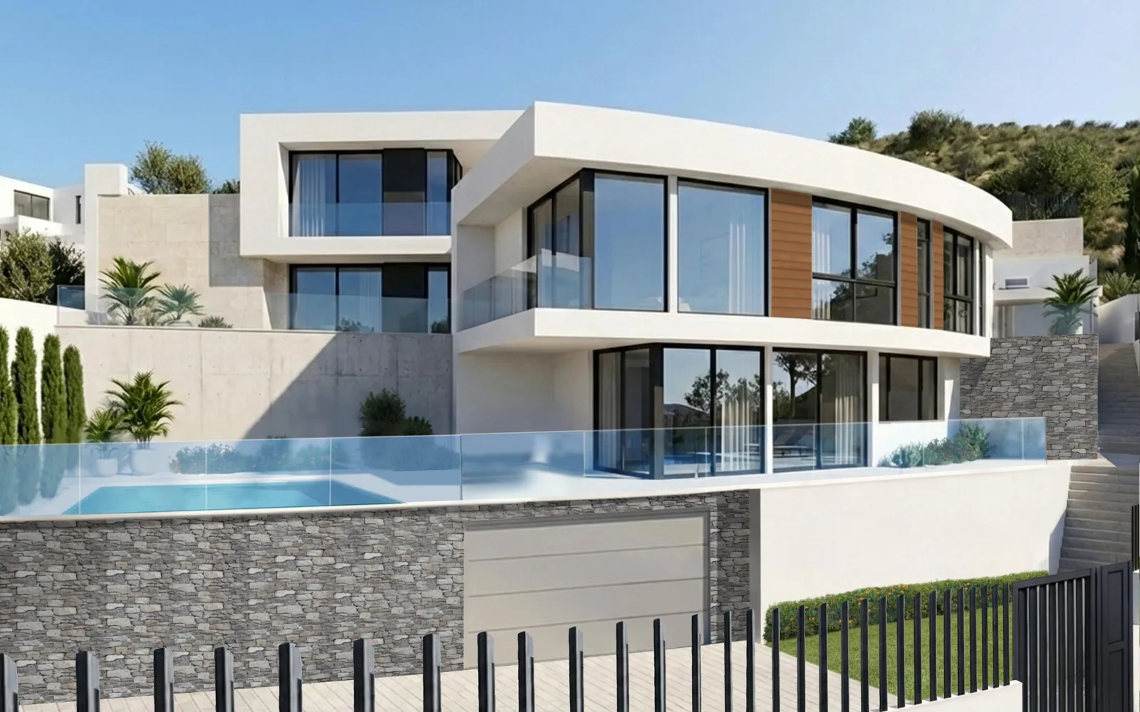 Villa with 3 bedrooms in Benidorm, Costa Blanca — photo 1 of 30
