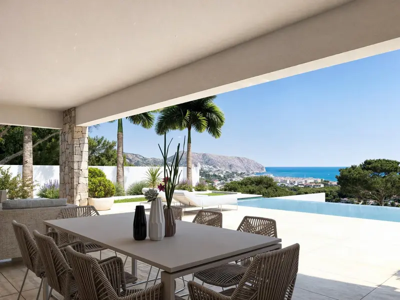 Villa mit 4 Schlafzimmern in Moraira, Costa Blanca — Foto 8 von 11