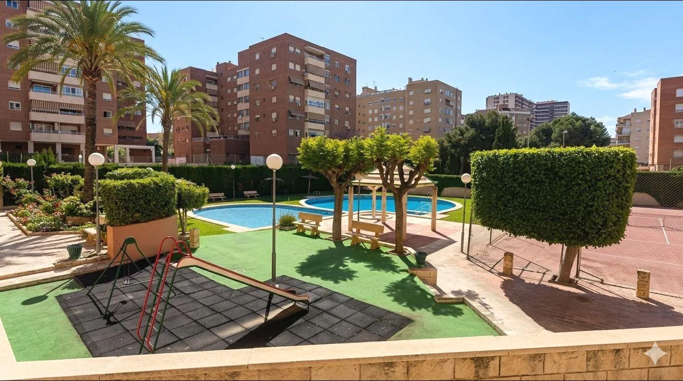 Apartamento de 3 dormitorios en Alicante, Costa Blanca — foto 1 de 9