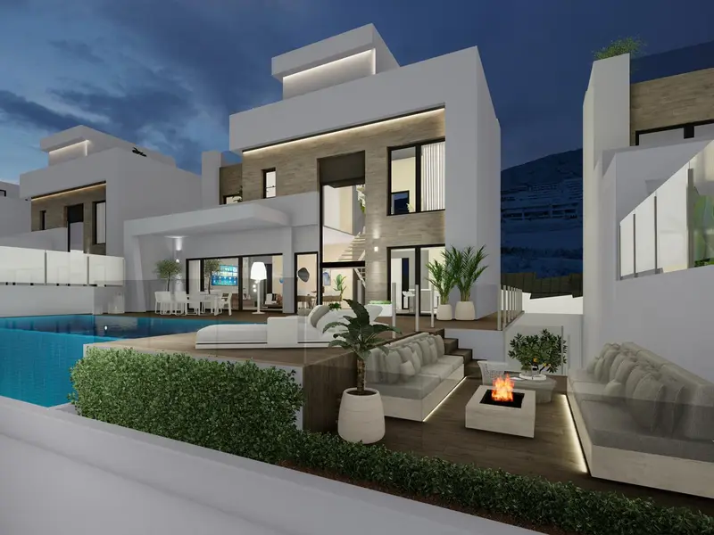Villa de 4 dormitorios en Finestrat, Costa Blanca — foto 3 de 9