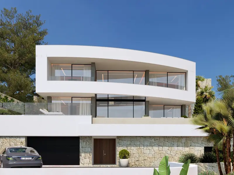 Villa mit 4 Schlafzimmern in Calpe, Costa Blanca — Foto 10 von 13