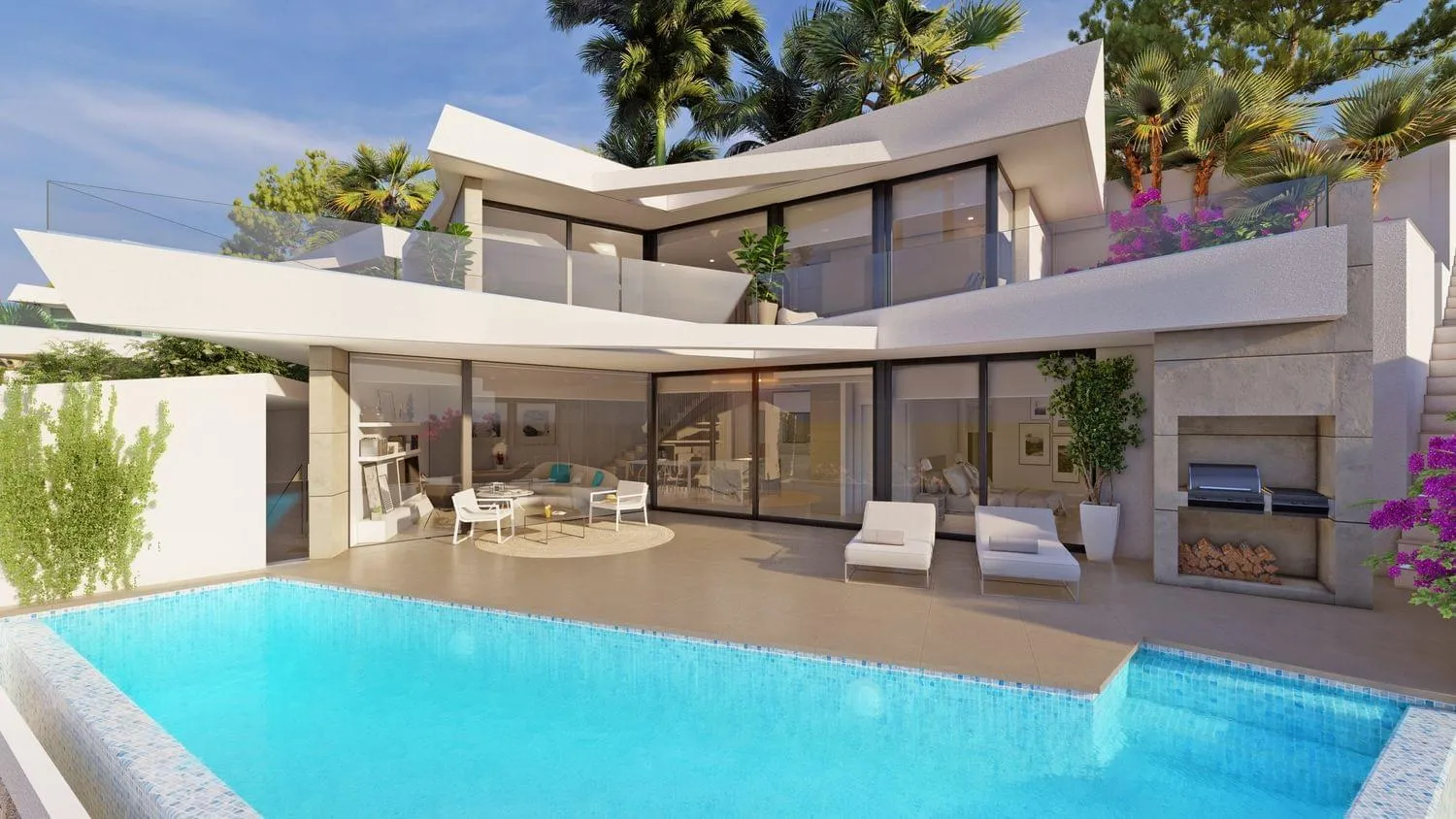 Vrijstaande villa met 3 slaapkamers in Benitachell, Costa Blanca — foto 1 van 1