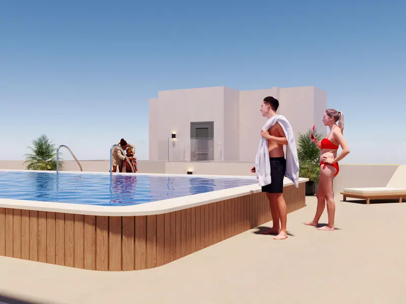 Wohnung mit 2 Schlafzimmern in San Miguel de Salinas, Costa Blanca — Foto 21 von 30
