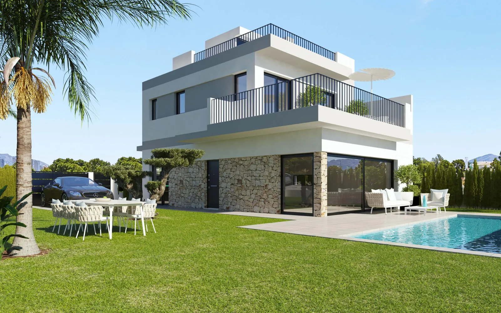Вилла de 3 dormitorios en San Miguel de Salinas, Costa Blanca — фото 1 из 30