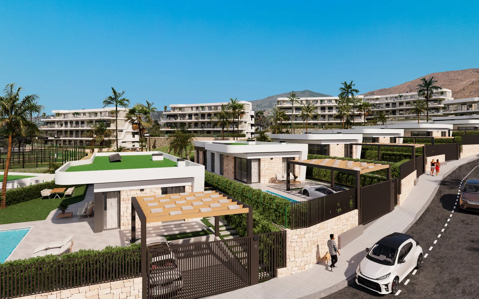 Erdgeschoss mit 3 Schlafzimmern in Finestrat, Costa Blanca — Foto 1 von 1