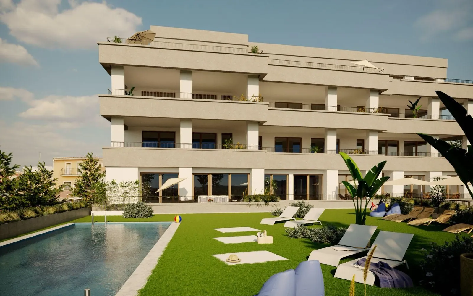 Apartamento de 2 dormitorios en Hondón de las Nieves, Costa Blanca — foto 1 de 11